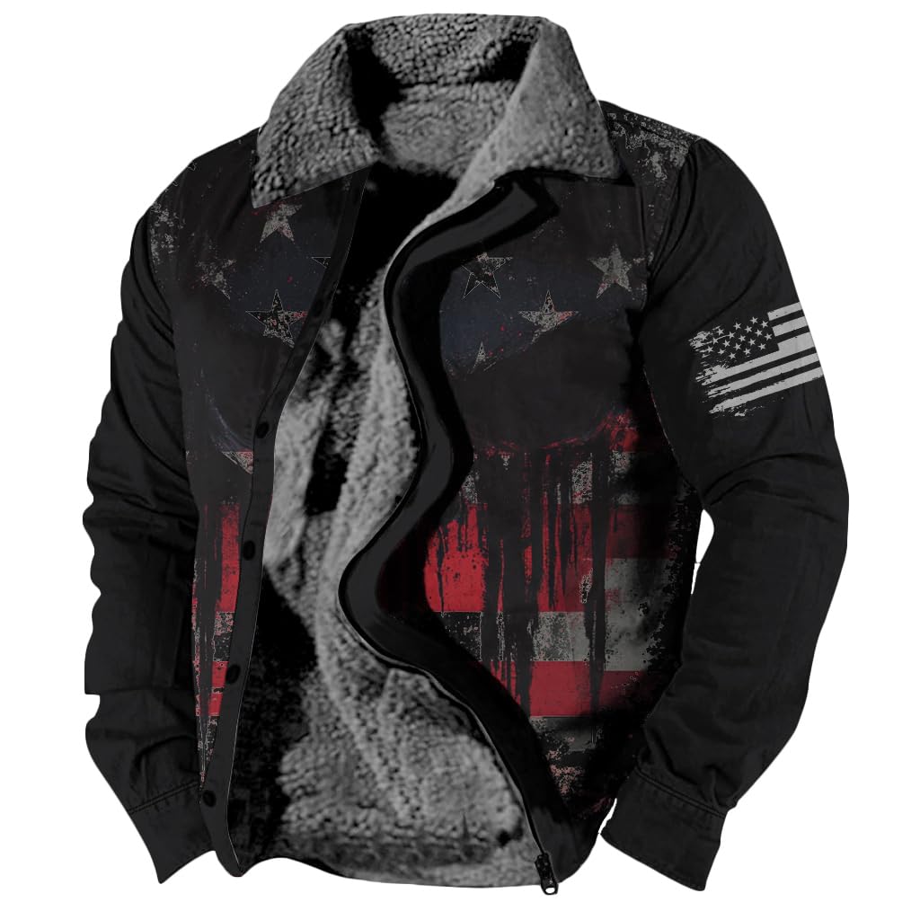 Foto 1 | Chaqueta Zocavia Western Aztec Fleece Para Hombre Otoño-invierno S - Venta Internacional.