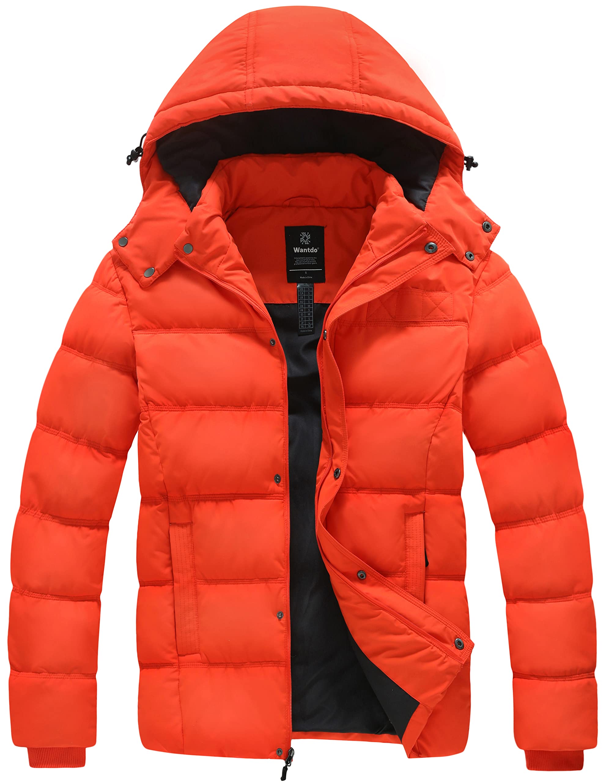 Foto 2 pulgar | Chaqueta Wantdo Bubble Waterproof Puffer Light Winter Para Hombre - Venta Internacional.