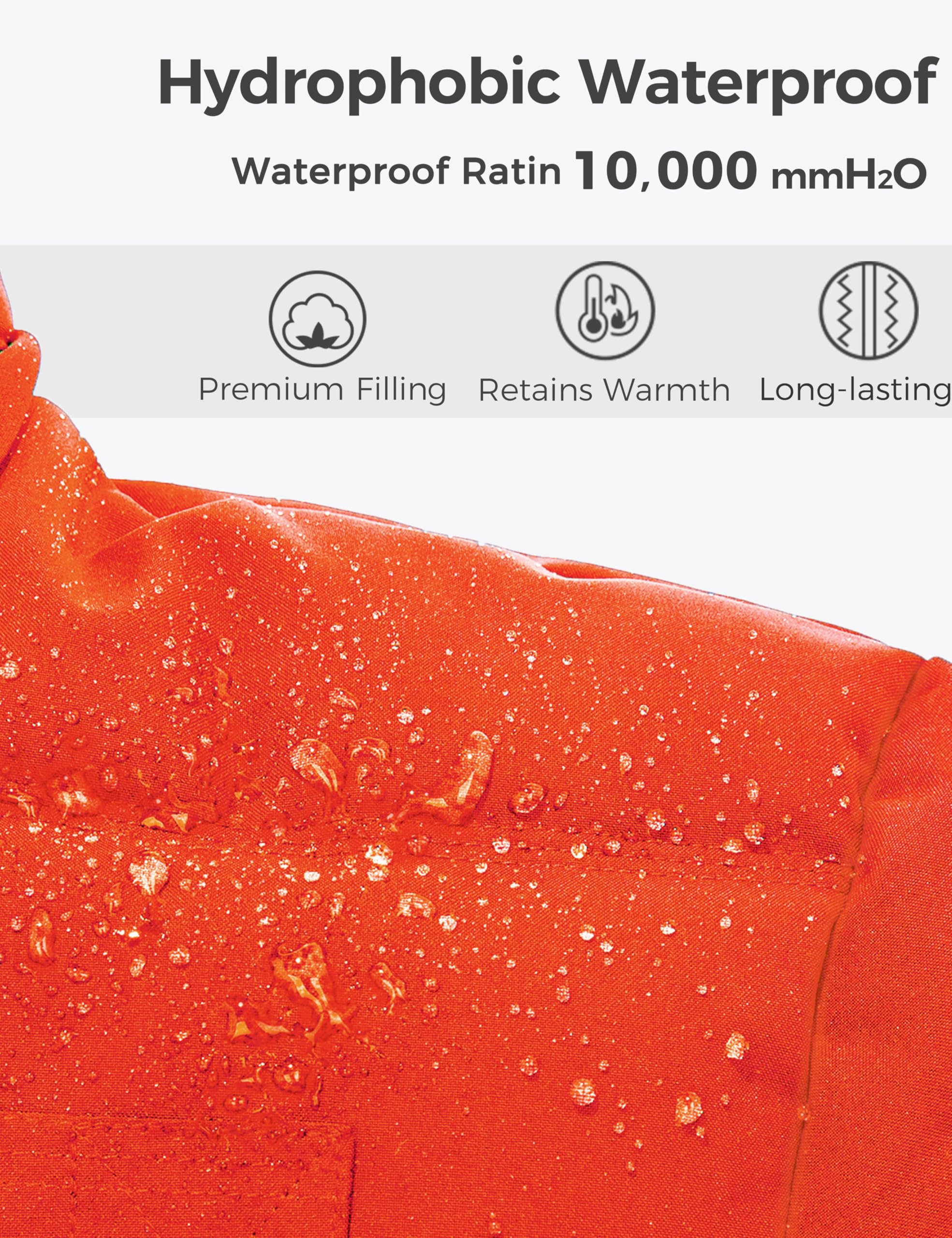 Foto 6 pulgar | Chaqueta Wantdo Bubble Waterproof Puffer Light Winter Para Hombre - Venta Internacional.