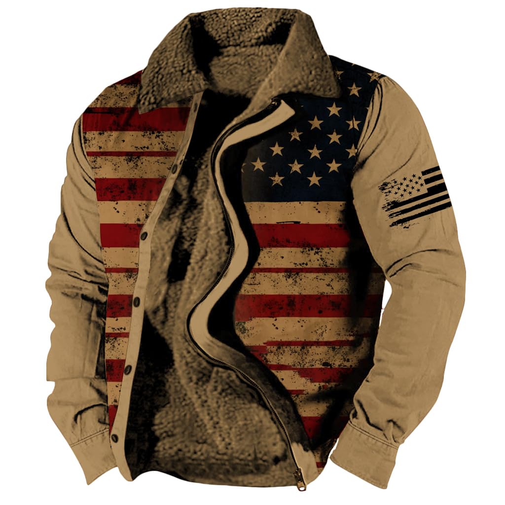 Foto 1 | Chaqueta Zocavia Western Aztec Fleece Para Hombre Otoño-invierno - Venta Internacional.