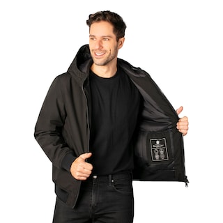 Foto 3 | Chamarra Greenlander Lisa Con Gorro Para Hombre
