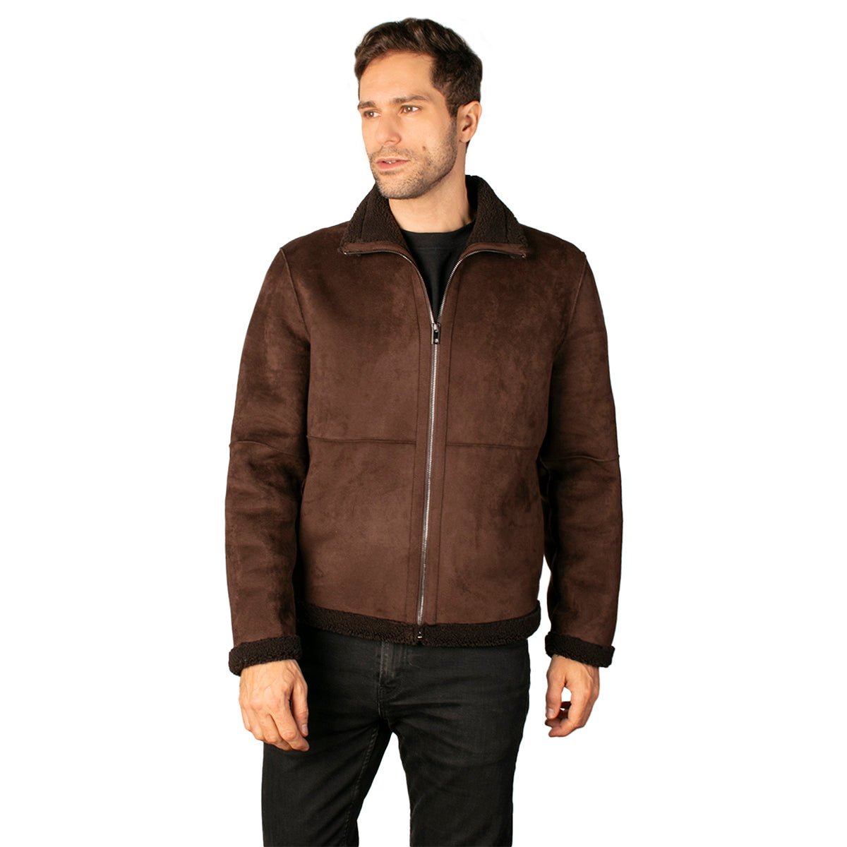 Foto 3 pulgar | Chamarra Greenlander Gamuza Para Hombre