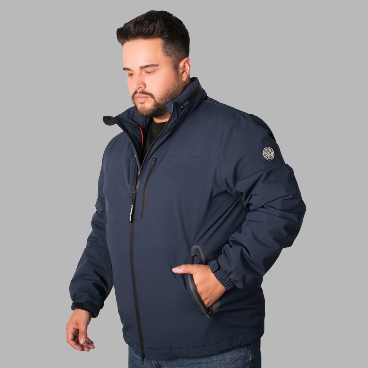 Foto 6 pulgar | Chamarra Greenlander Rompevientos Tallas Extra Para Hombre