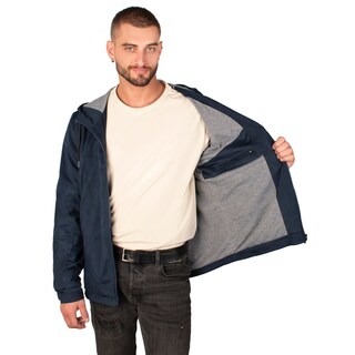 Foto 2 | Chamarra Greenlander Gamuza Con Gorro Para Hombre