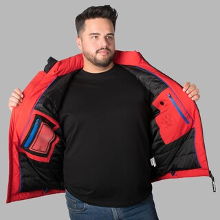 Foto 4 | Chamarra Greenlander Rompevientos Tallas Extra Para Hombre