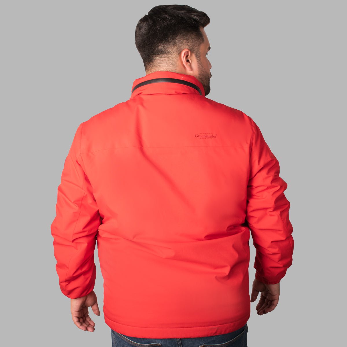 Foto 7 pulgar | Chamarra Greenlander Rompevientos Tallas Extra Para Hombre