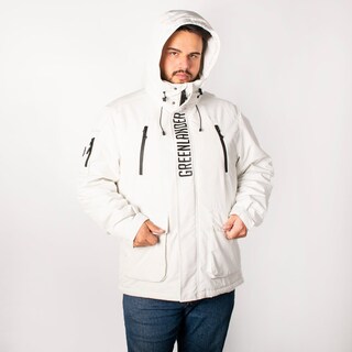 Foto 5 | Chamarra Greelander Rompevientos Tallas Extra Para Hombre