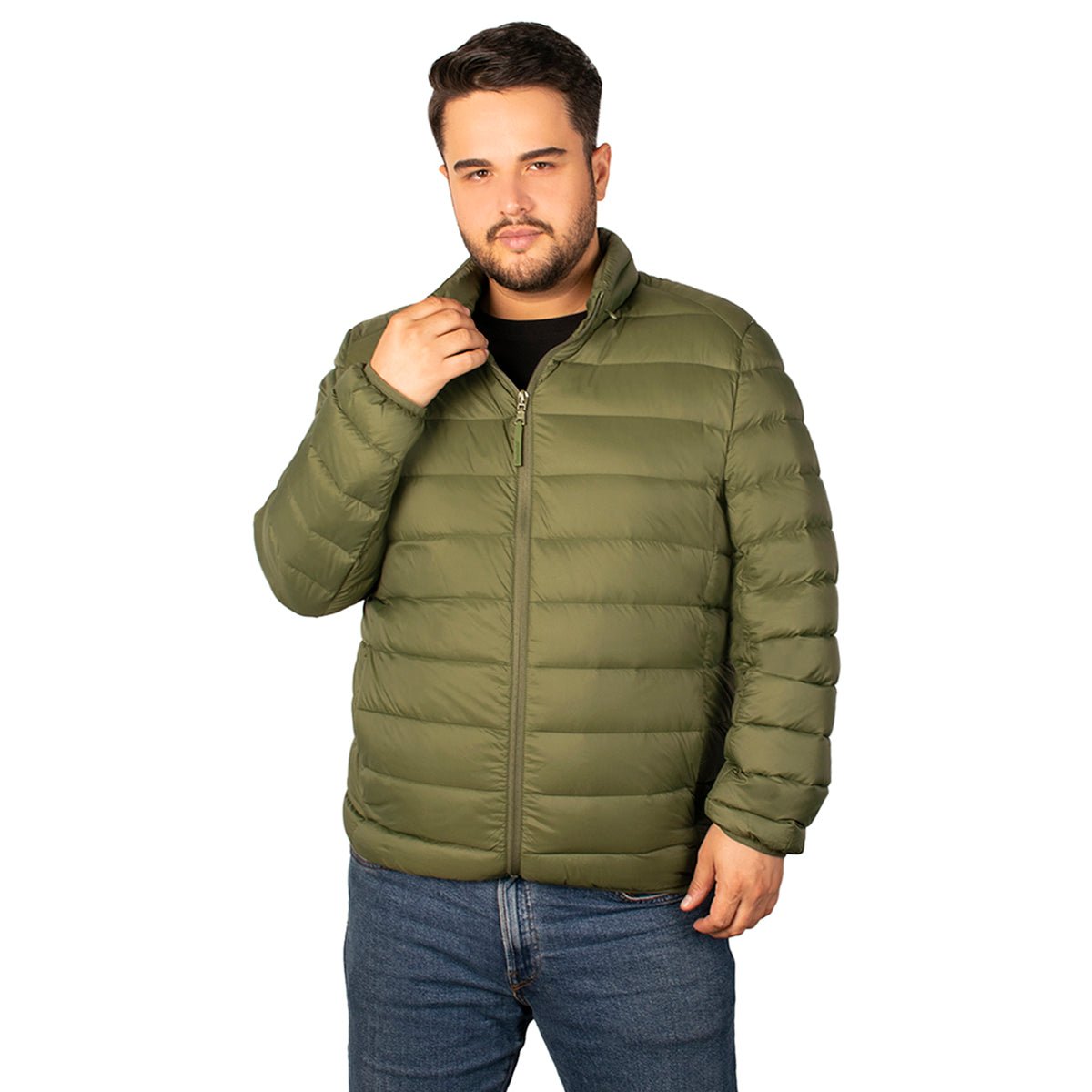 Foto 2 pulgar | Chamarra Greenlander Capitonada De Pluma Packable Tallas Extra Para Hombre