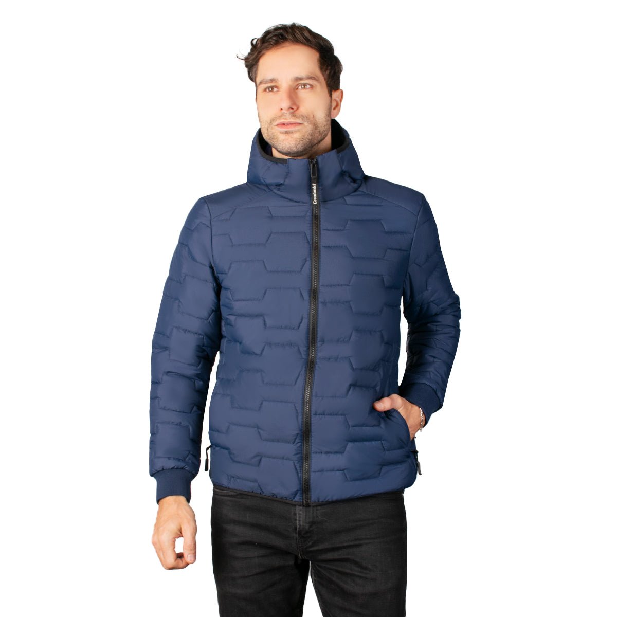 Foto 1 | Chamarra Greenlander Capitonada Para Hombre