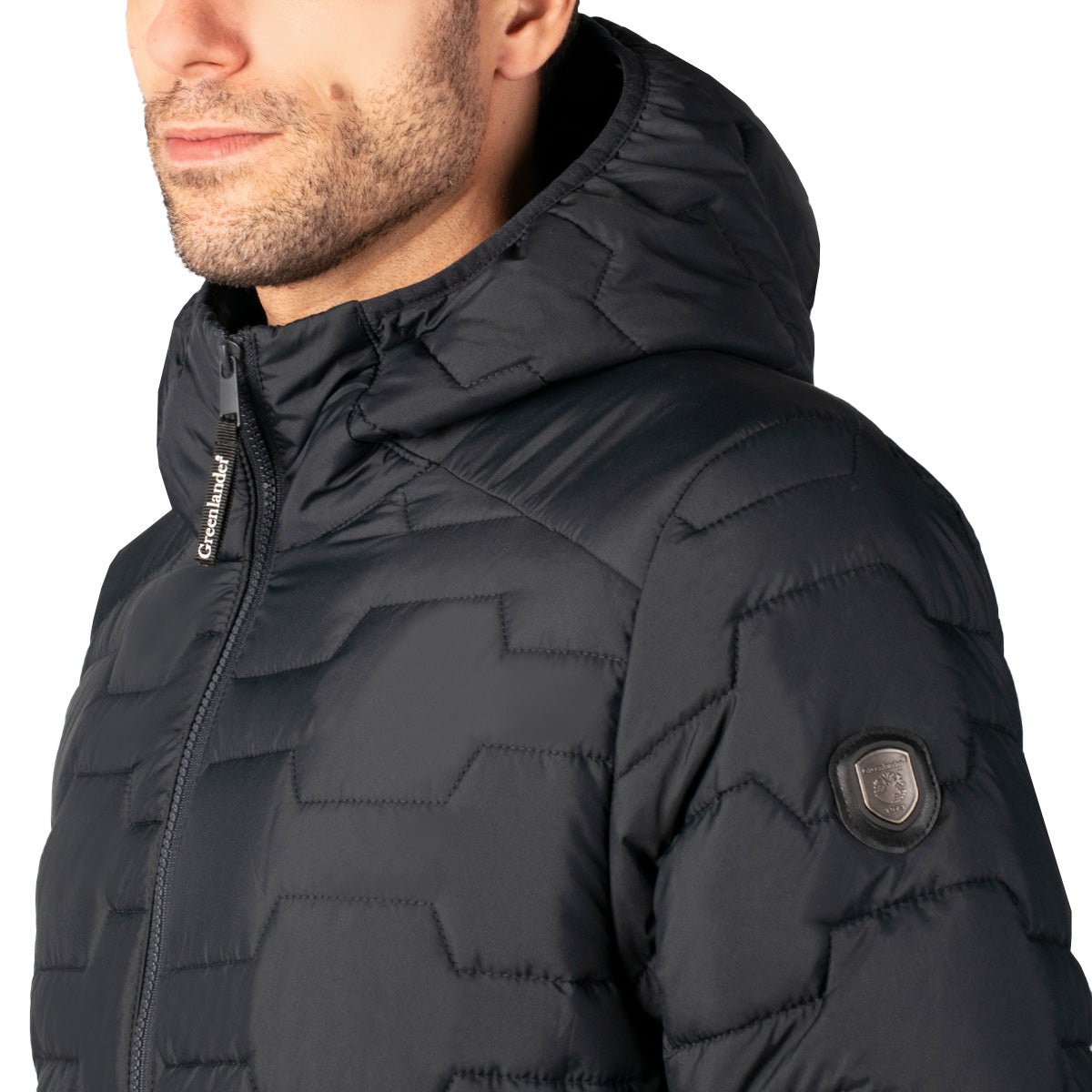 Foto 3 | Chamarra Greenlander Capitonada Para Hombre