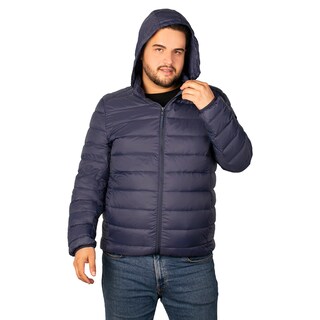 Foto 3 | Chamarra Greenlander Capitonada De Pluma Packable Tallas Extra Para Hombre