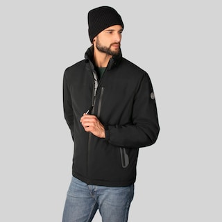 Foto 1 | Chamarra Greenlander Rompevientos Con Gorro Oculto Para Hombre