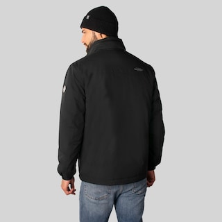 Foto 4 | Chamarra Greenlander Rompevientos Con Gorro Oculto Para Hombre