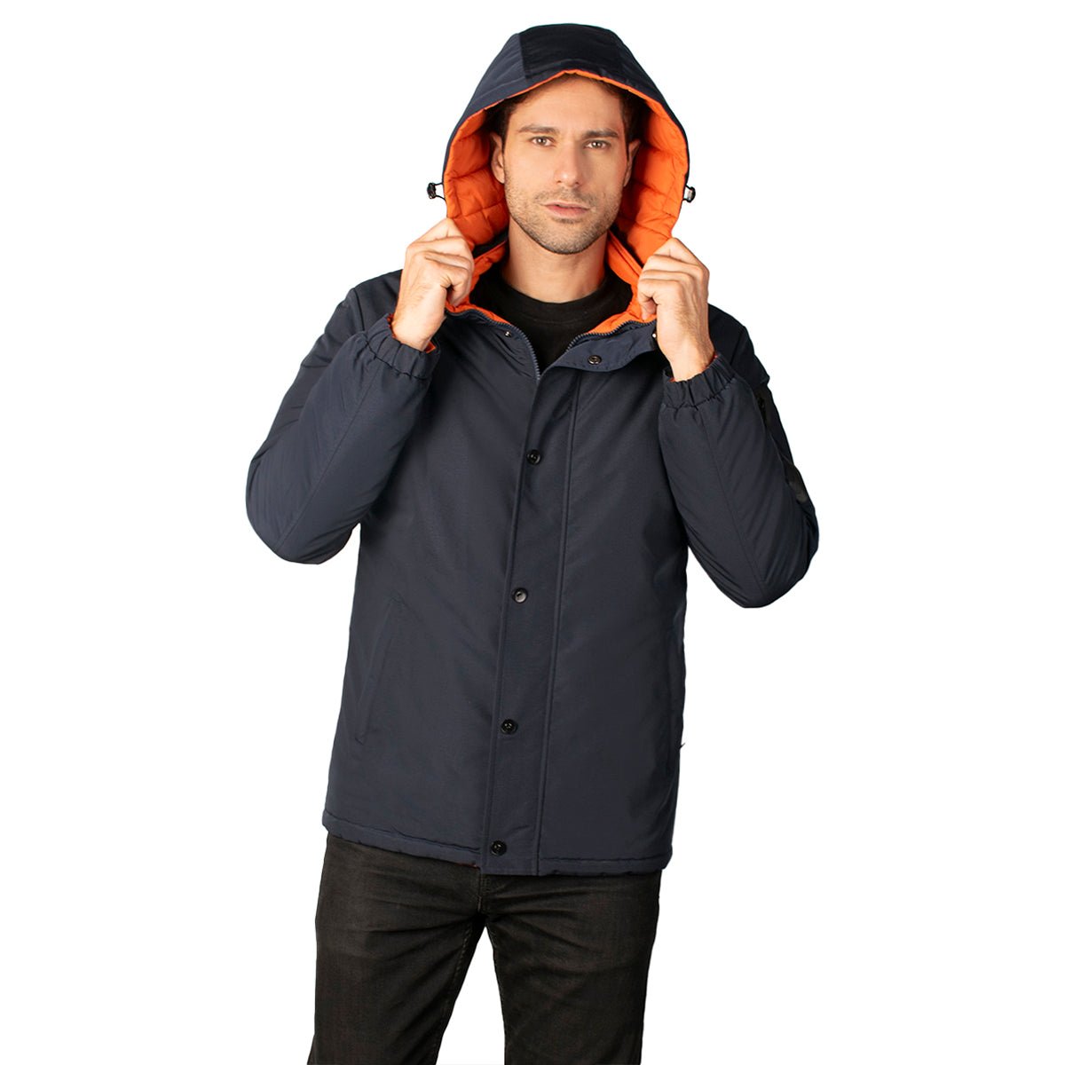Foto 5 pulgar | Chamarra Greenlander Capitonada Reversible Con Gorro Desmontable Para Hombre