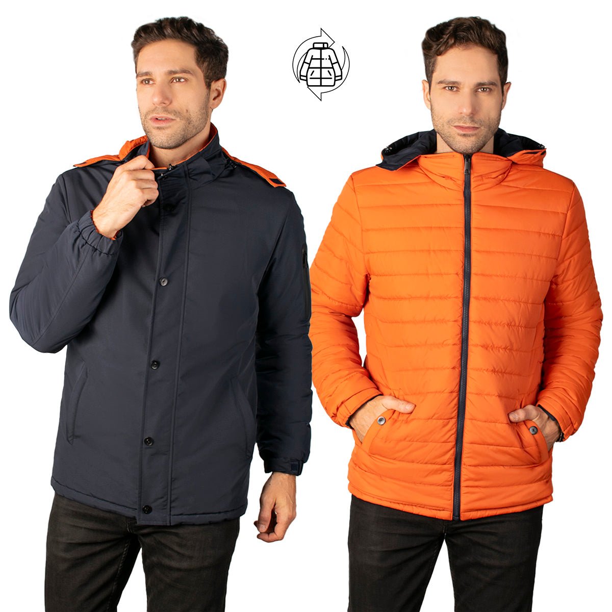 Foto 7 pulgar | Chamarra Greenlander Capitonada Reversible Con Gorro Desmontable Para Hombre