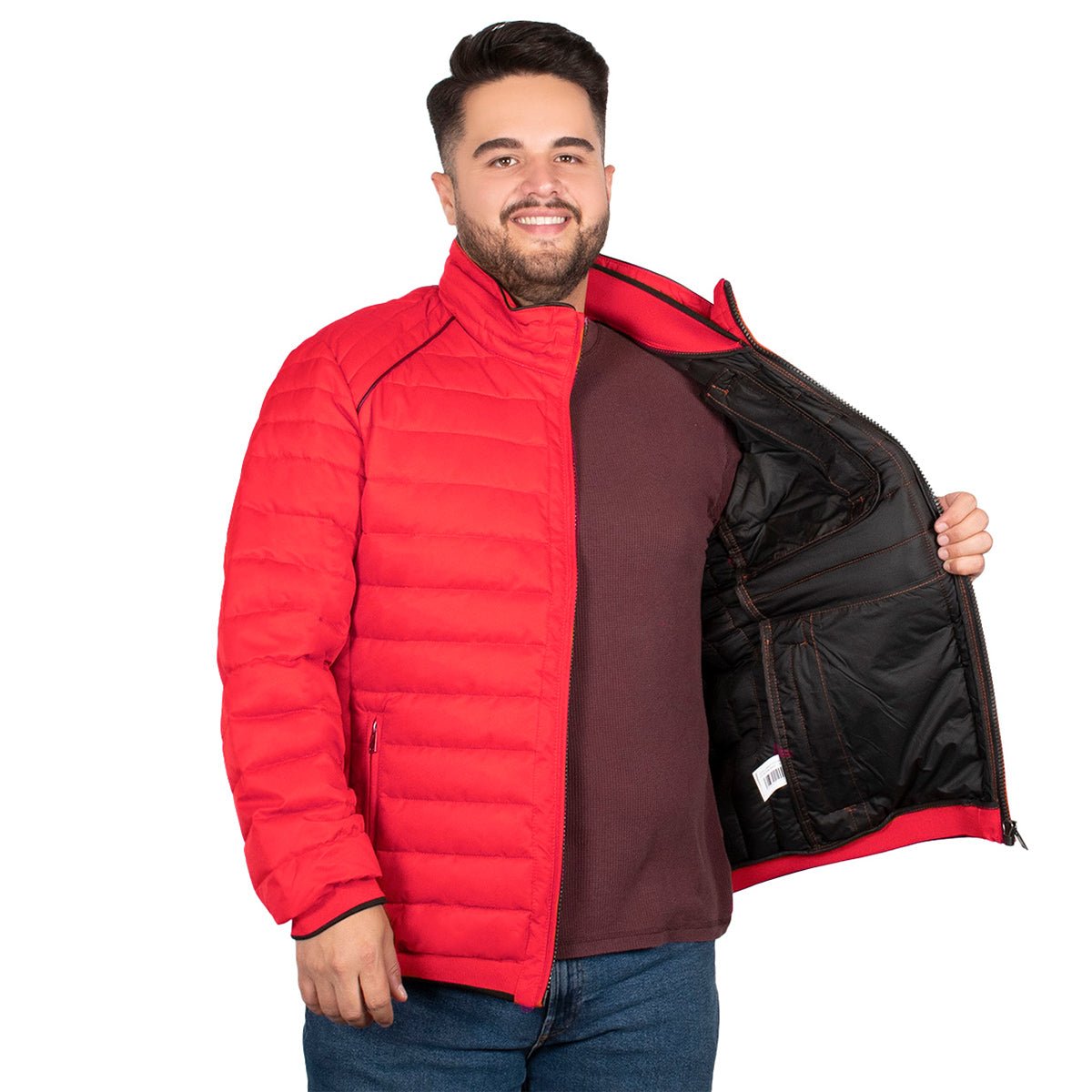 Foto 3 pulgar | Chamarra Greenlander Capitonada Tallas Extra Para Hombre