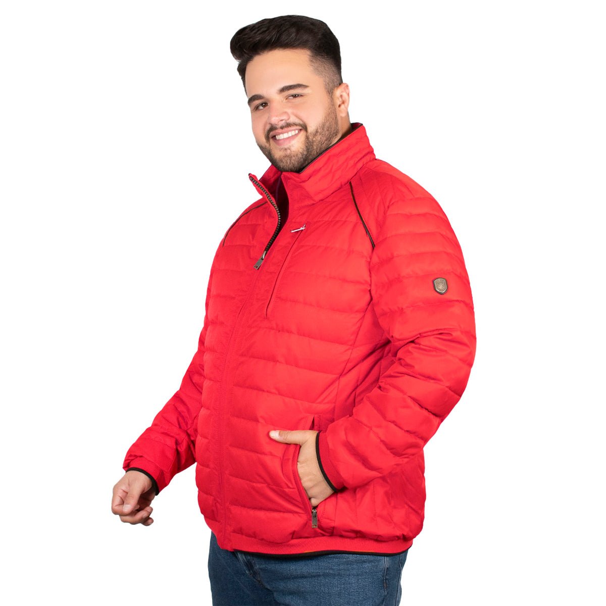 Foto 4 pulgar | Chamarra Greenlander Capitonada Tallas Extra Para Hombre