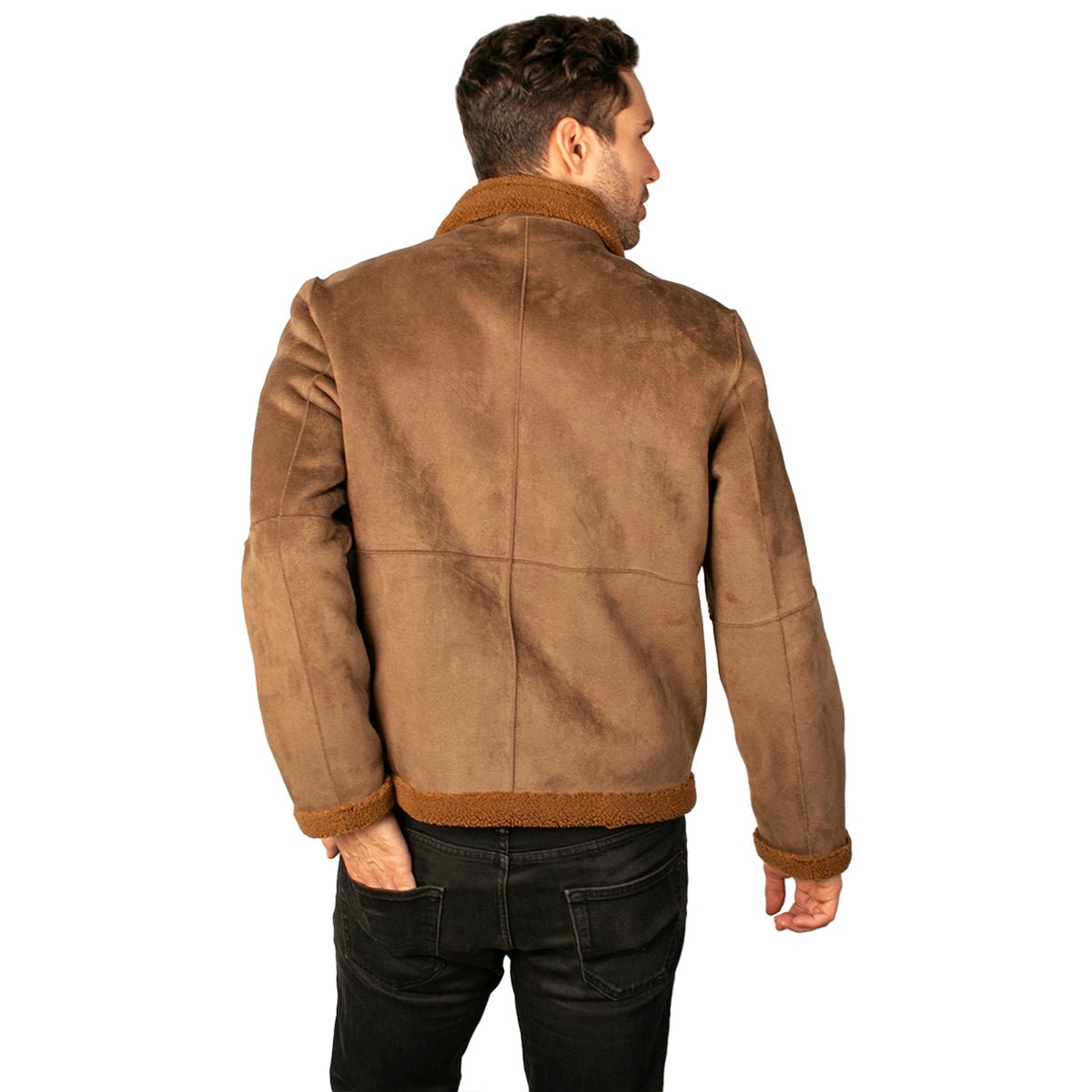 Foto 6 pulgar | Chamarra Greenlander Gamuza Para Hombre