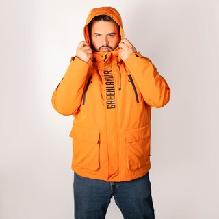 Foto 3 | Chamarra Greelander Rompevientos Tallas Extra Para Hombre