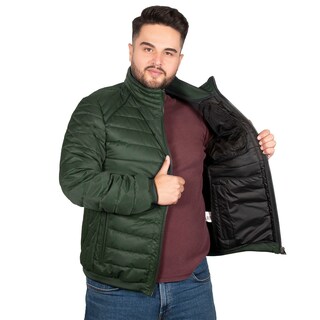 Foto 1 | Chamarra Greenlander Capitonada Tallas Extra Para Hombre
