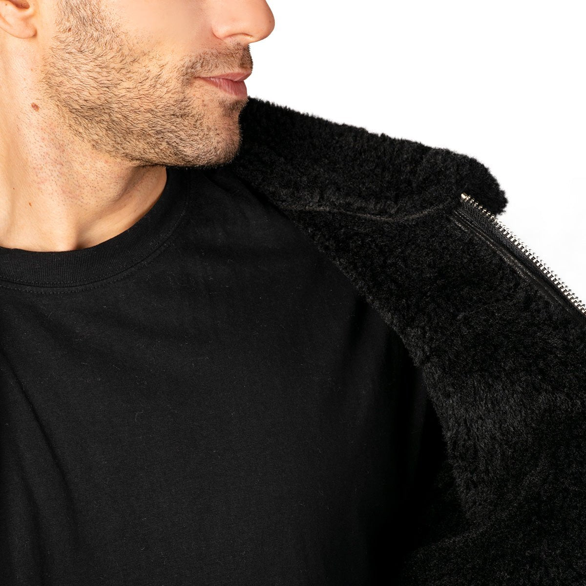 Foto 5 pulgar | Chamarra Greenlander De Gamuza Con Orro De Peluche Para Hombre