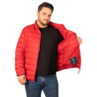 Foto 2 | Chamarra Greenlander Capitonada De Pluma Packable Tallas Extra Para Hombre