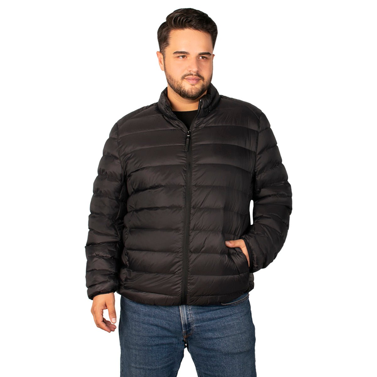 Foto 2 pulgar | Chamarra Greenlander Capitonada De Pluma Packable Tallas Extra Para Hombre