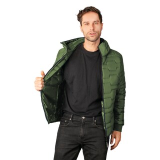 Foto 4 | Chamarra Greenlander Capitonada Para Hombre