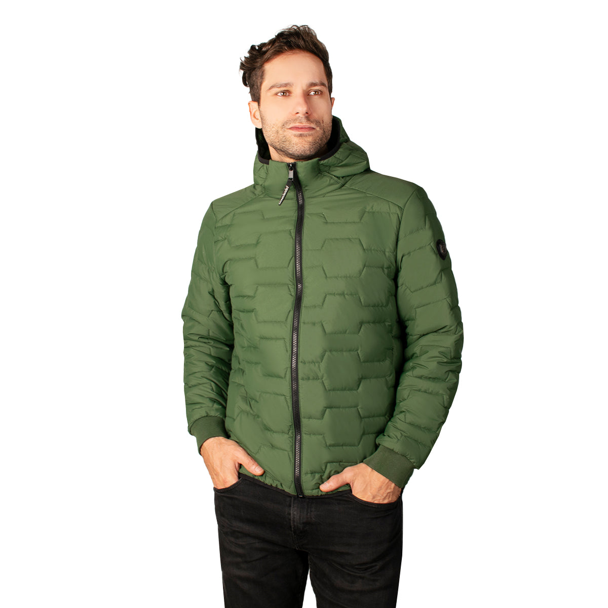 Foto 6 pulgar | Chamarra Greenlander Capitonada Para Hombre
