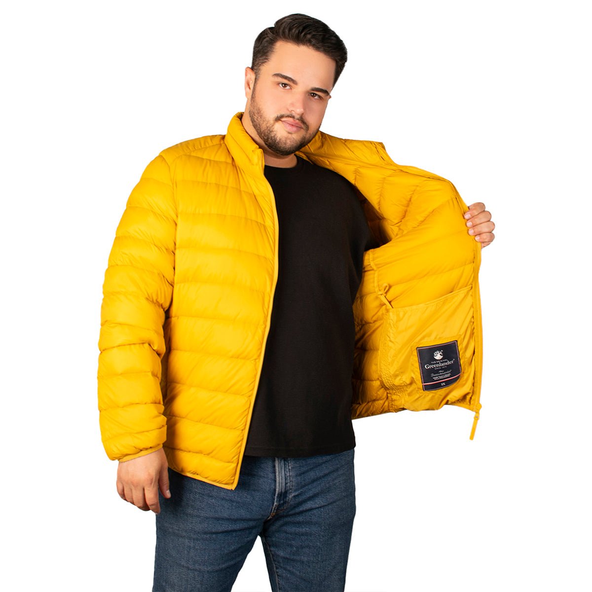 Foto 4 pulgar | Chamarra Greenlander Capitonada De Pluma Packable Tallas Extra Para Hombre