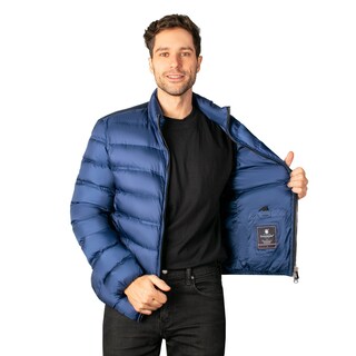 Foto 3 | Chamarra Greenlander Capitonada De Pluma Para Hombre