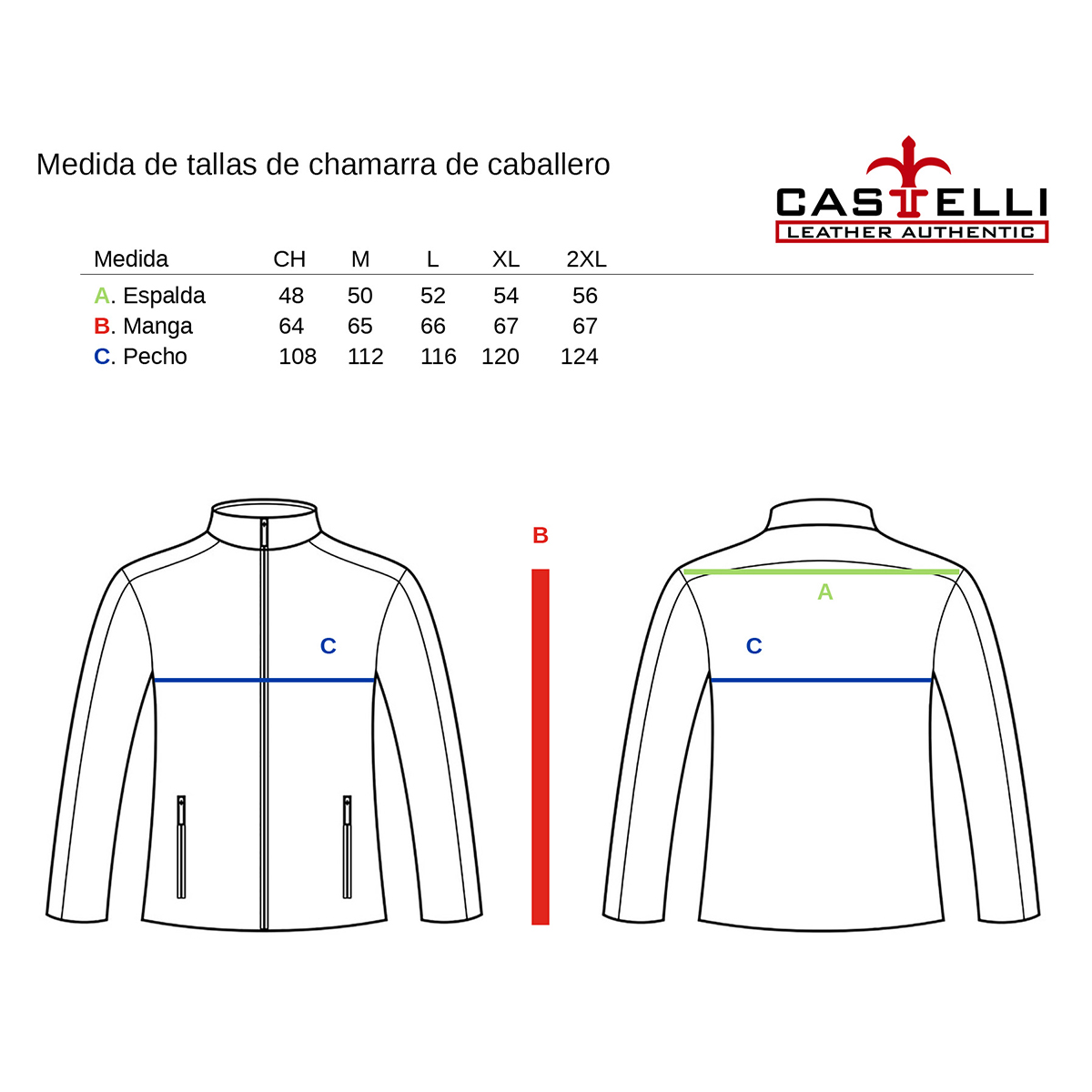 Foto 5 pulgar | Chamarra Piel Borrego Grasso Castelli Caballero Western