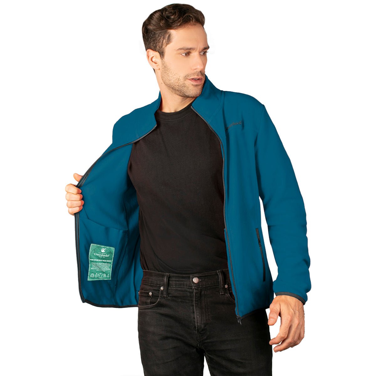 Foto 3 pulgar | Sudadera Greenlander Eco Fleece Ligero Para Hombre