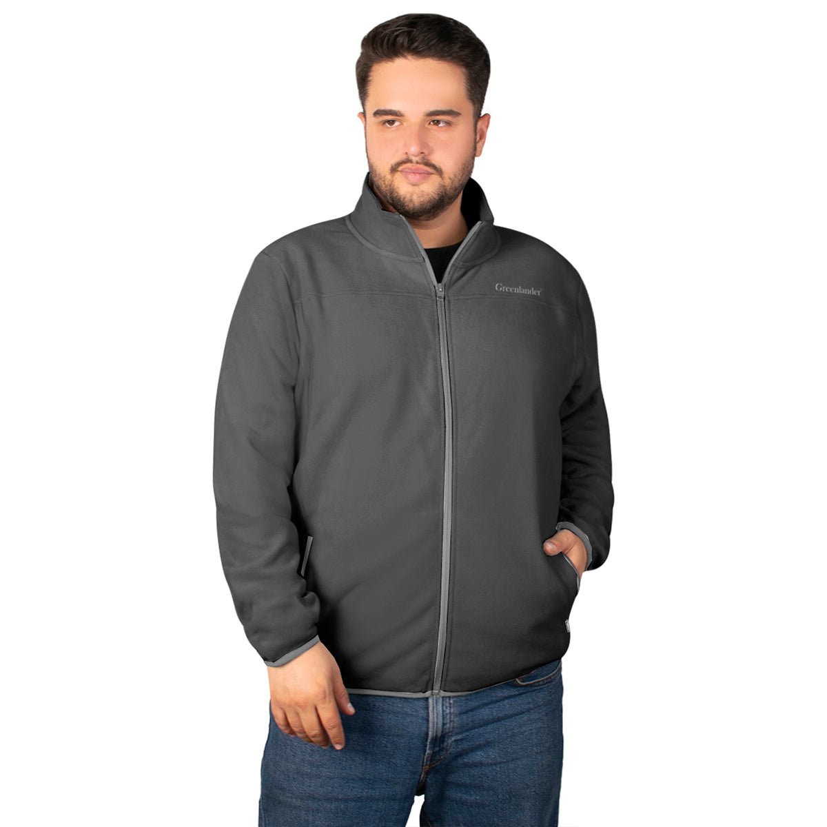 Foto 2 pulgar | Sudadera Greenlander Eco Fleece Ligero Para Hombre