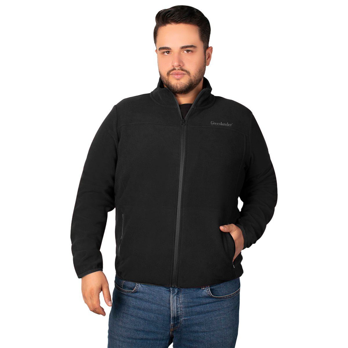 Foto 2 pulgar | Sudadera Greenlander Eco Fleece Ligero Para Hombre