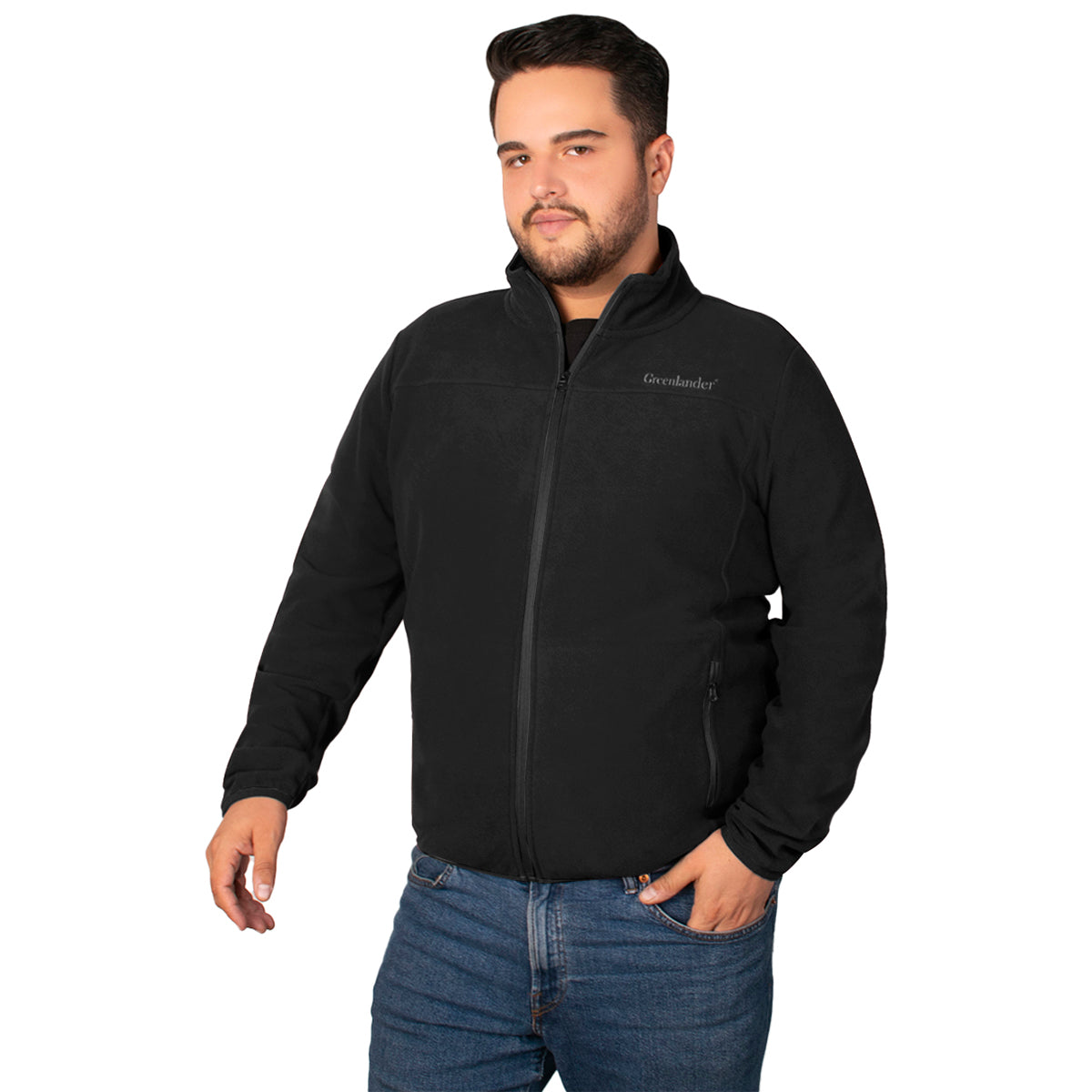 Foto 4 pulgar | Sudadera Greenlander Eco Fleece Ligero Para Hombre