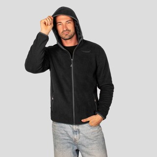Foto 3 | Sudadera Greenlander Fleece Para Hombre Con Gorro Fijo Y Forro Polar