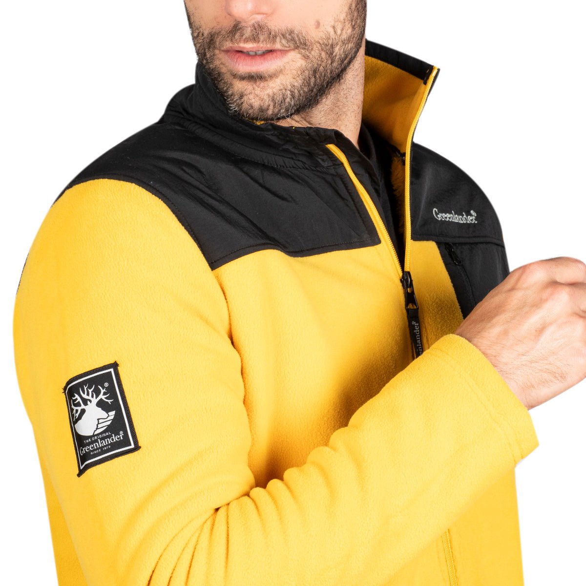 Foto 2 | Sudadera Greenlander Fleece Para Hombre Con Fur Interno