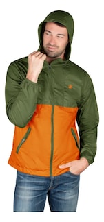 Foto 4 | Rompevientos Ligero Greenlander Para Hombre Con Gorro Fijo