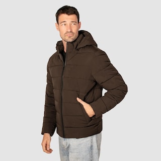 Foto 4 | Chamarra Greenlander Capitonada Con Capucha Para Hombre