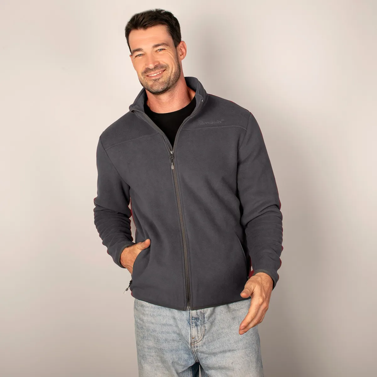 Foto 3 pulgar | Chamarra Greenlander Para Hombre Sudadera Fleece Con Gorro Polar