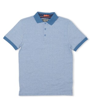 Foto 3 | Playera Polo Moderna de Hombre Stiches & Riverts color Azul