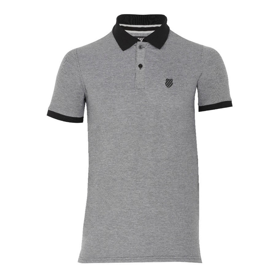 Playera K-swiss Tipo Polo M-x Gne