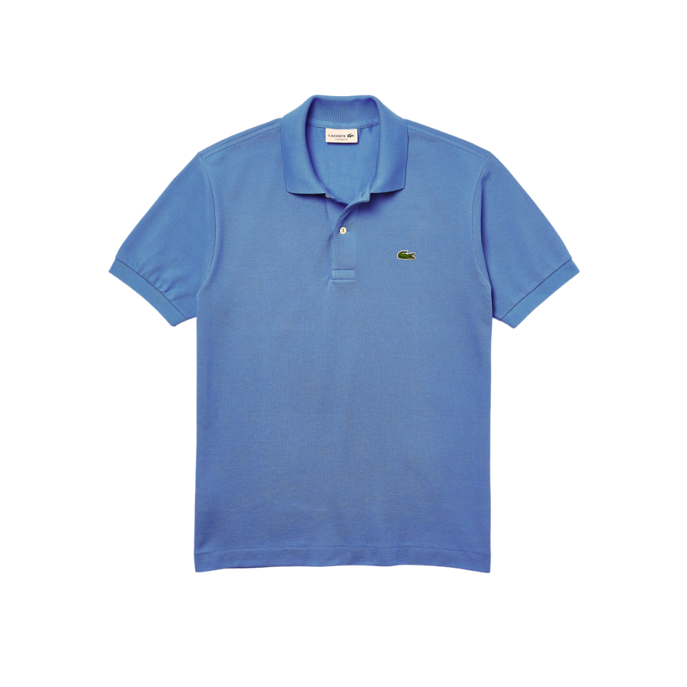 Polo Lacoste L.12.12 de Corte Clásico color Azul para Hombre