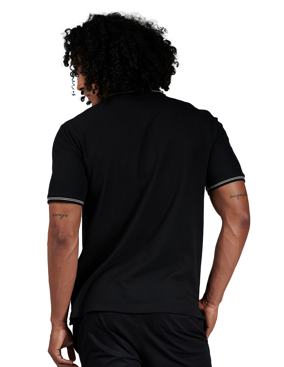 Foto 4 pulgar | Playera tipo Polo Generra 228704 Lisa para Hombre