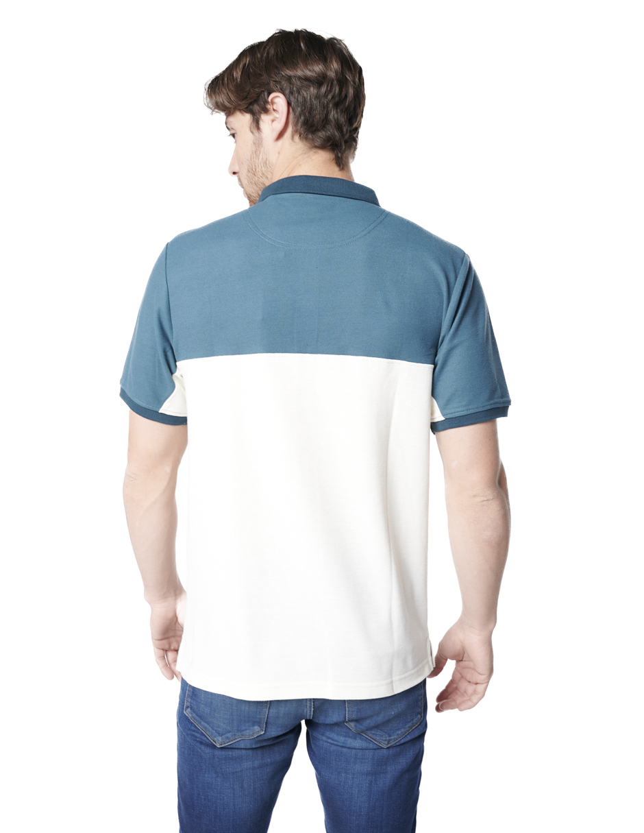 Foto 4 pulgar | Playera Polo Generra 318706 Manga Corta para Hombre