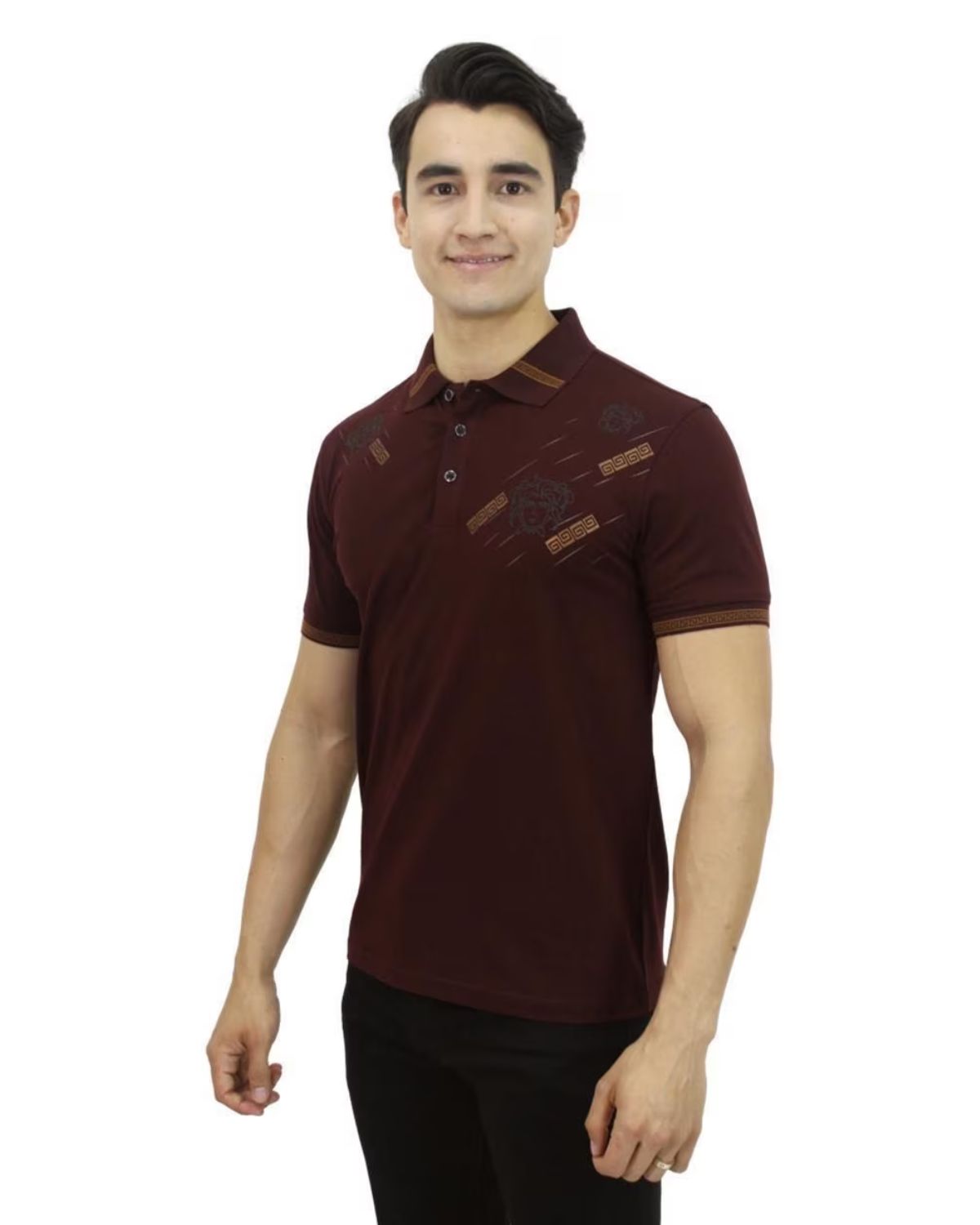 Polo Pavini P3021 color Tinta para Hombre