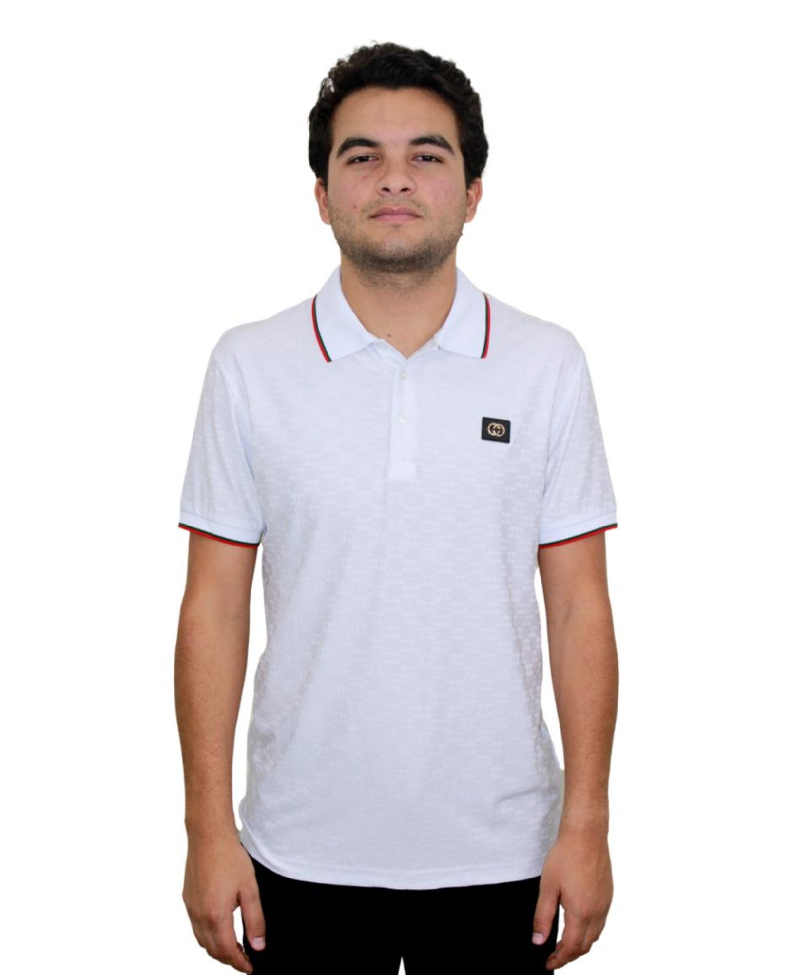 Playera Polo Pavini P-2051-WHITE color Blanca para Hombre