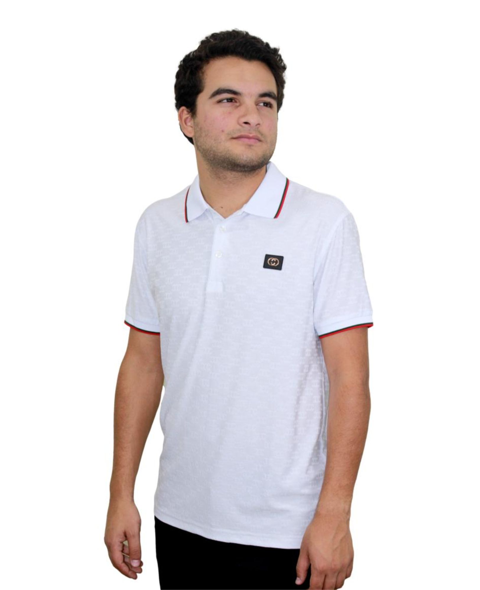 Foto 4 pulgar | Playera Polo Pavini P-2051-WHITE color Blanca para Hombre