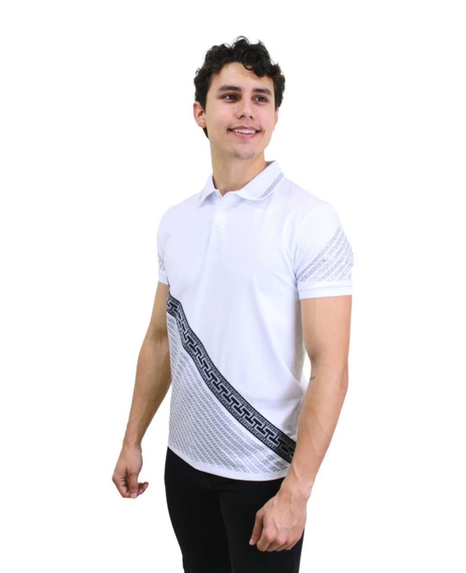 Polo Pavini P2075 color Blanco para Hombre